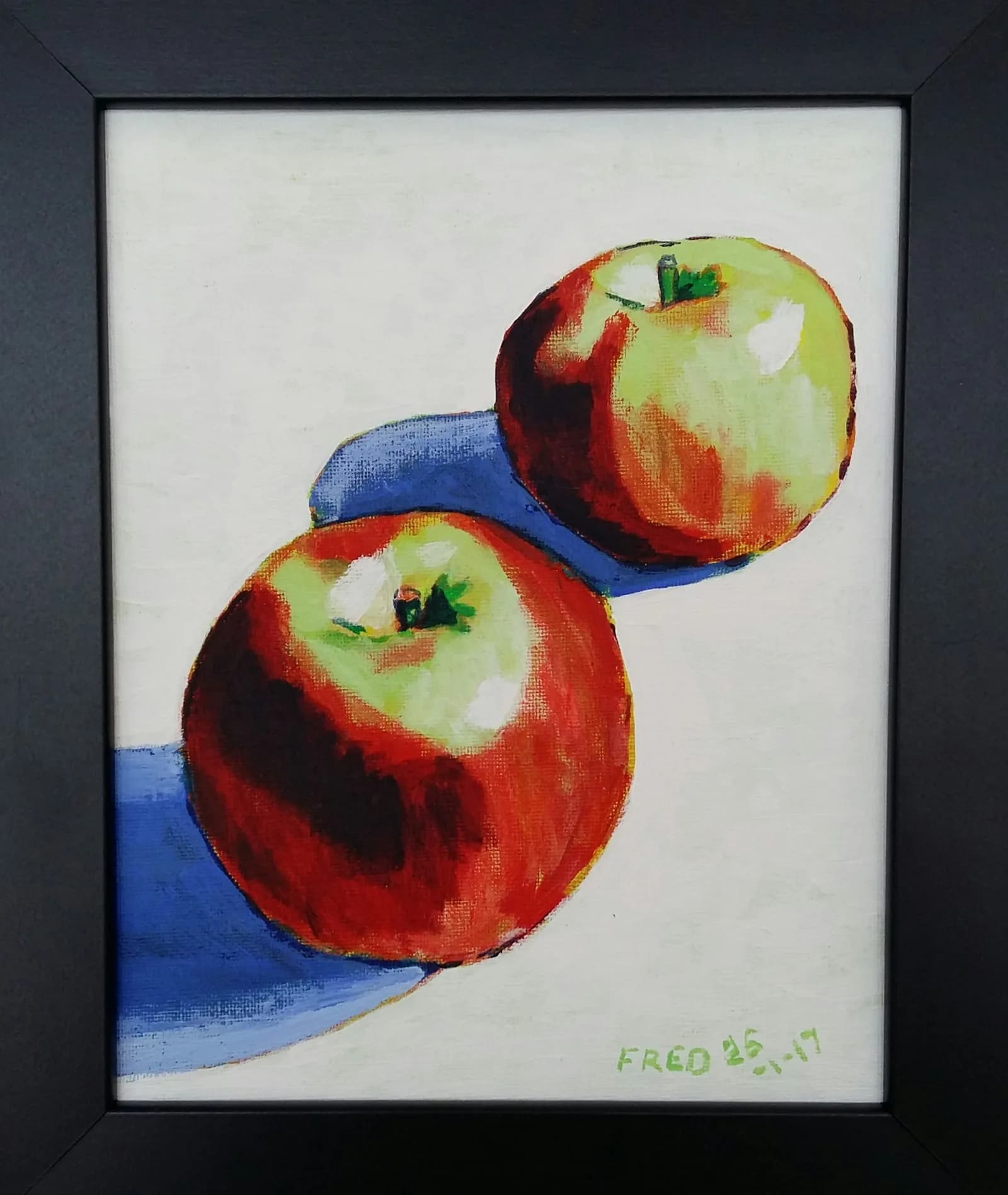 Deux pommes