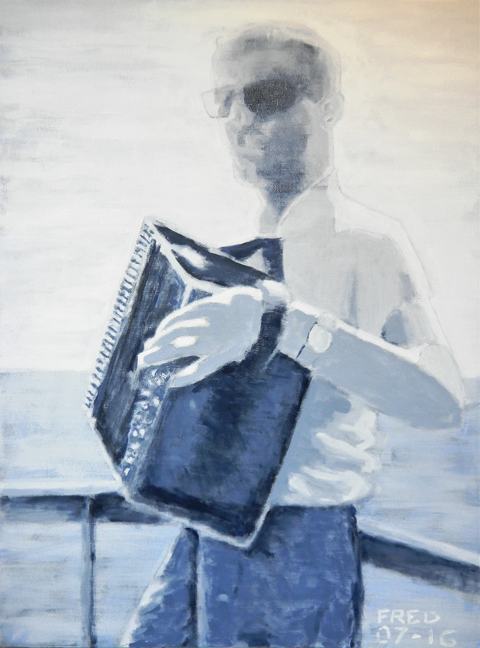 Raymond, acrylique